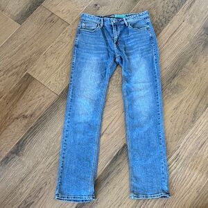 Men's Blue Straight Jeans